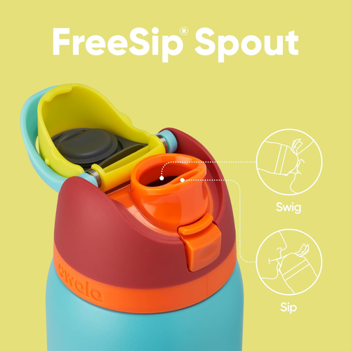 Botella de Agua Owala FreeSip 40 oz – Pajita + Boca Ancha | 1.18L | Hermética