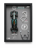 Cuadro Decorativo 3D F1 – Lewis Hamilton | Circuito Silverstone