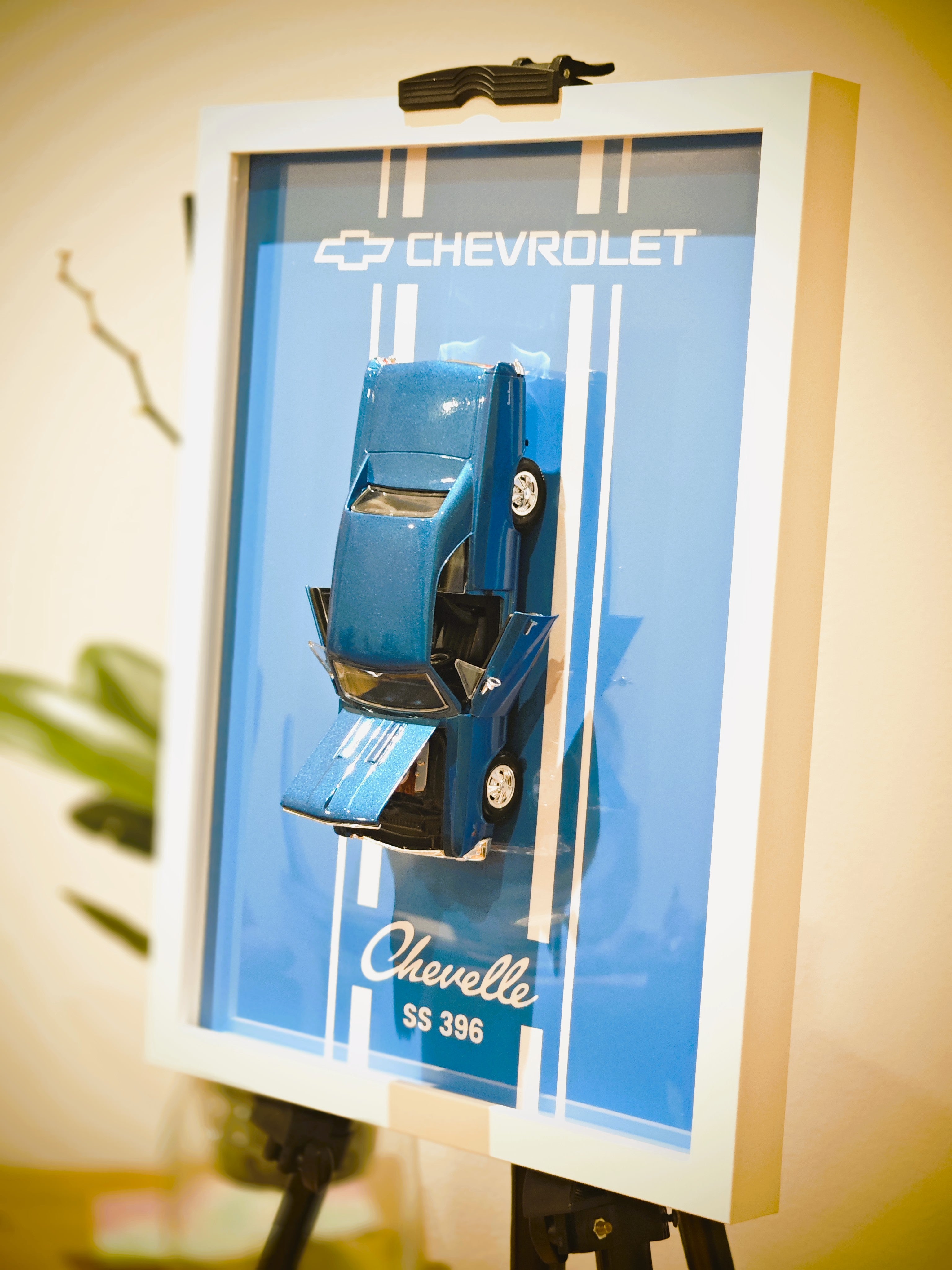 Cuadro Decorativo 3D 1966 Chevrolet Chevelle SS 396