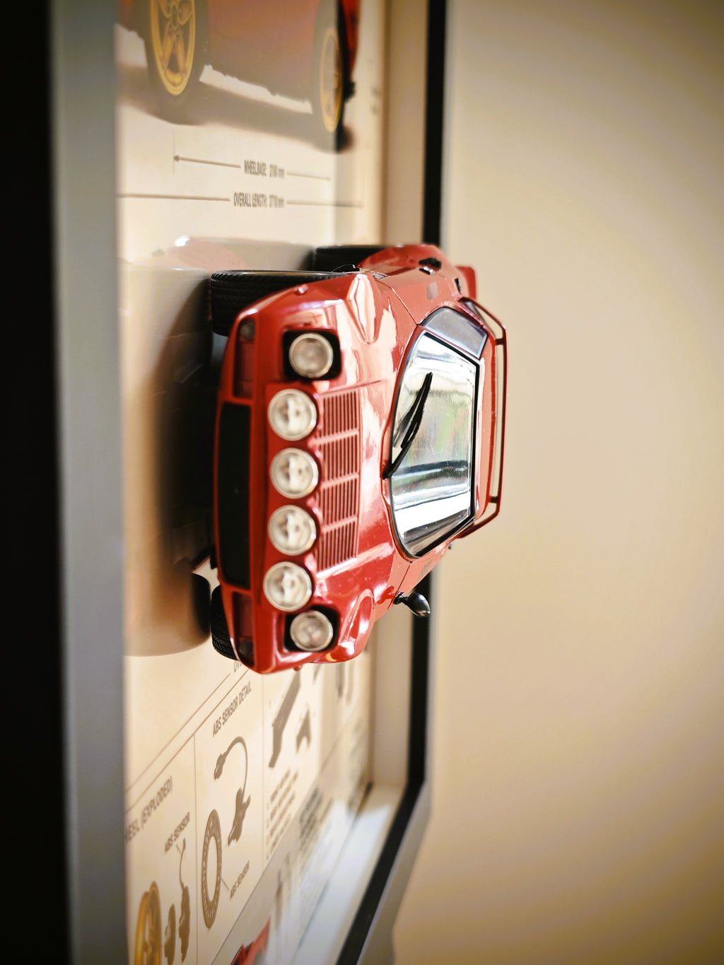 Cuadro Decorativo 3D Lancia Stratos HF