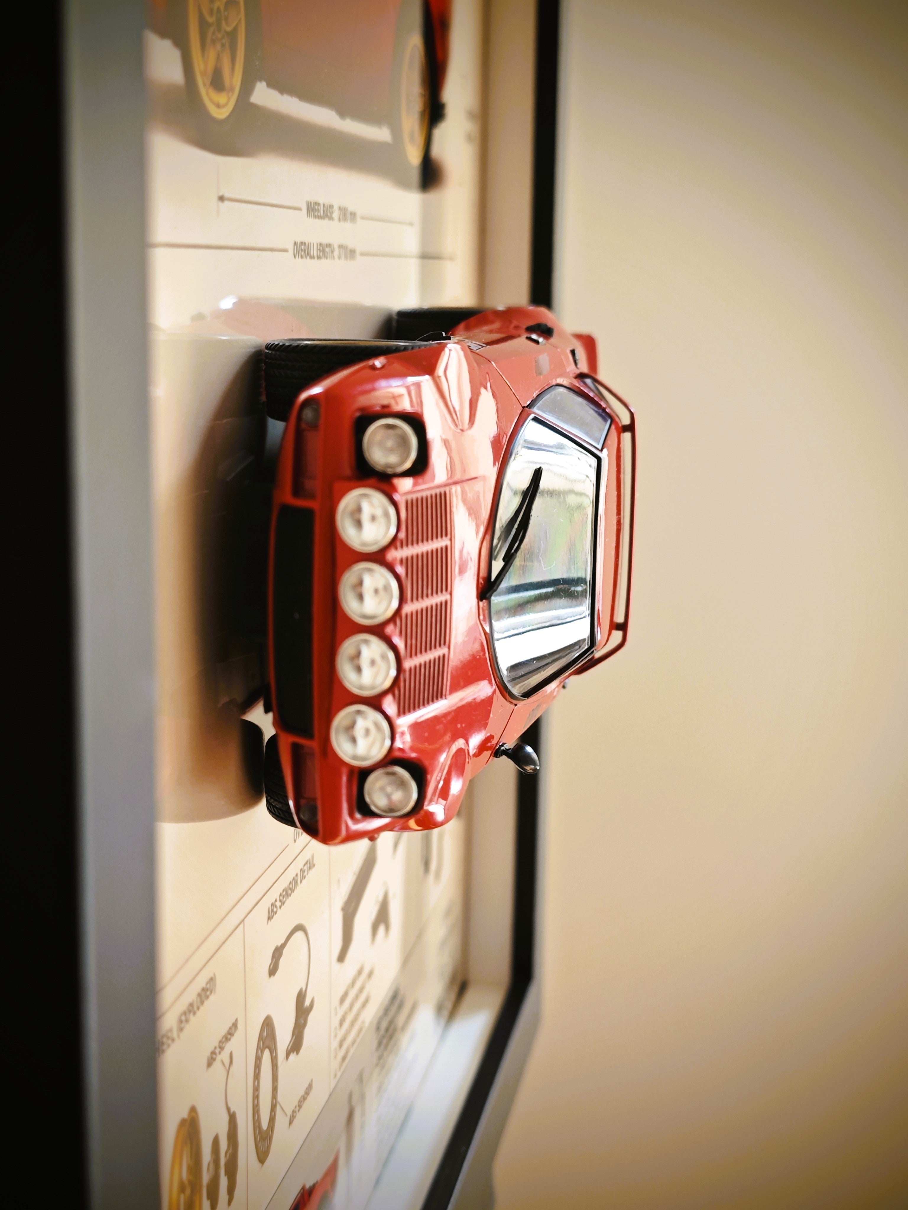 Cuadro Decorativo 3D Lancia Stratos HF
