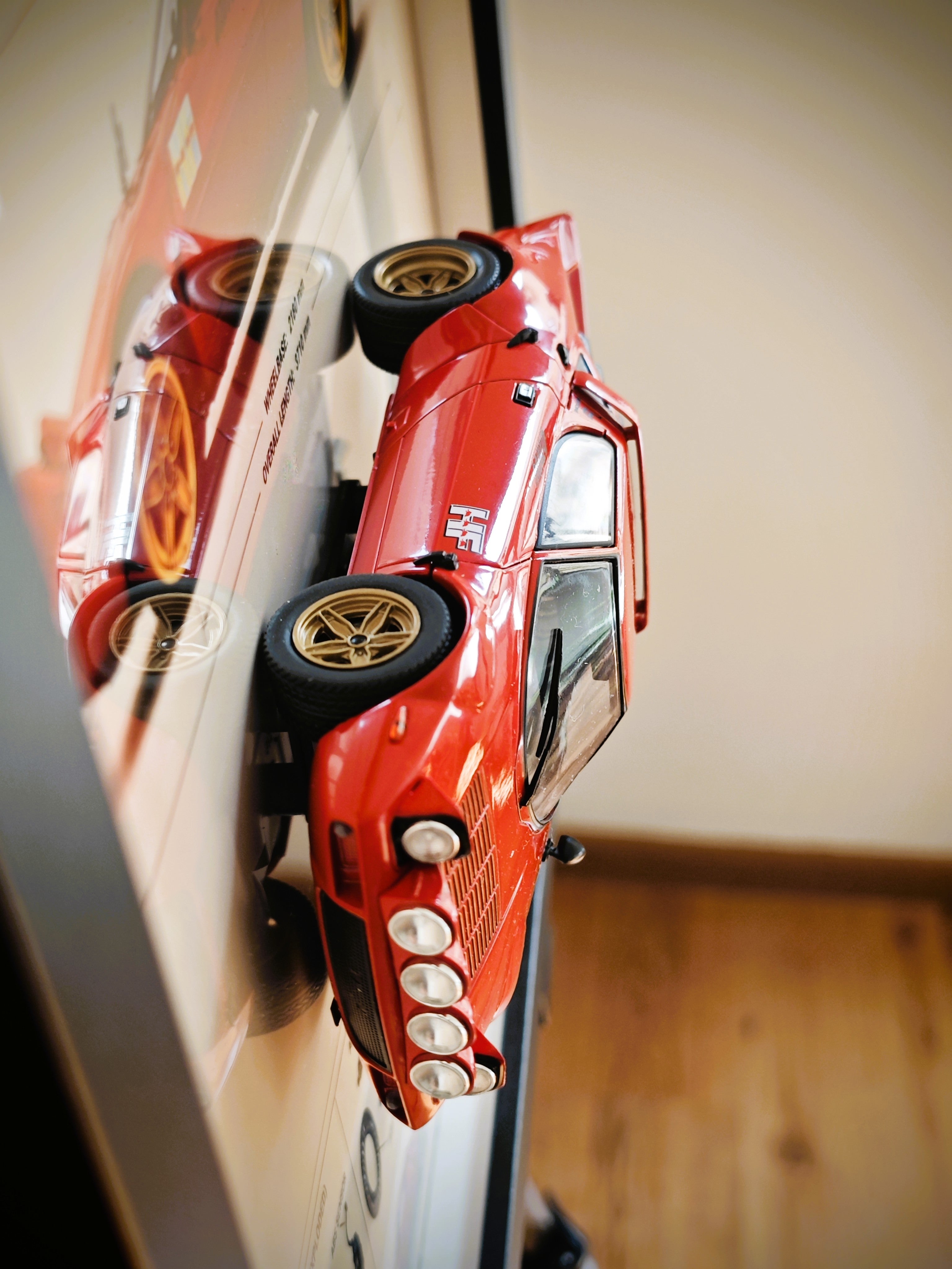 Cuadro Decorativo 3D Lancia Stratos HF