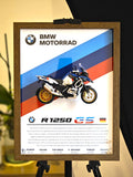 Cuadro Decorativo 3D BMW R 1250 GS