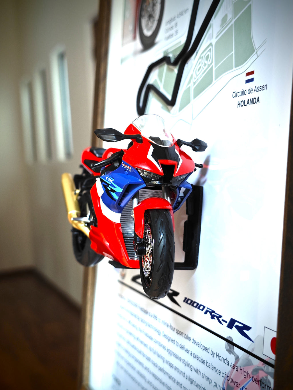 Cuadro en 3D Honda CBR1000RR-R Fireblade SP – Circuito de Assen