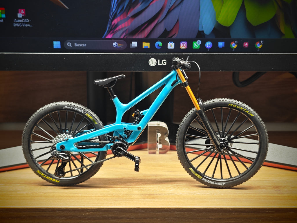 Cuadro en 3D Bicicleta de Montaña “TU OTRO LUGAR SEGURO”