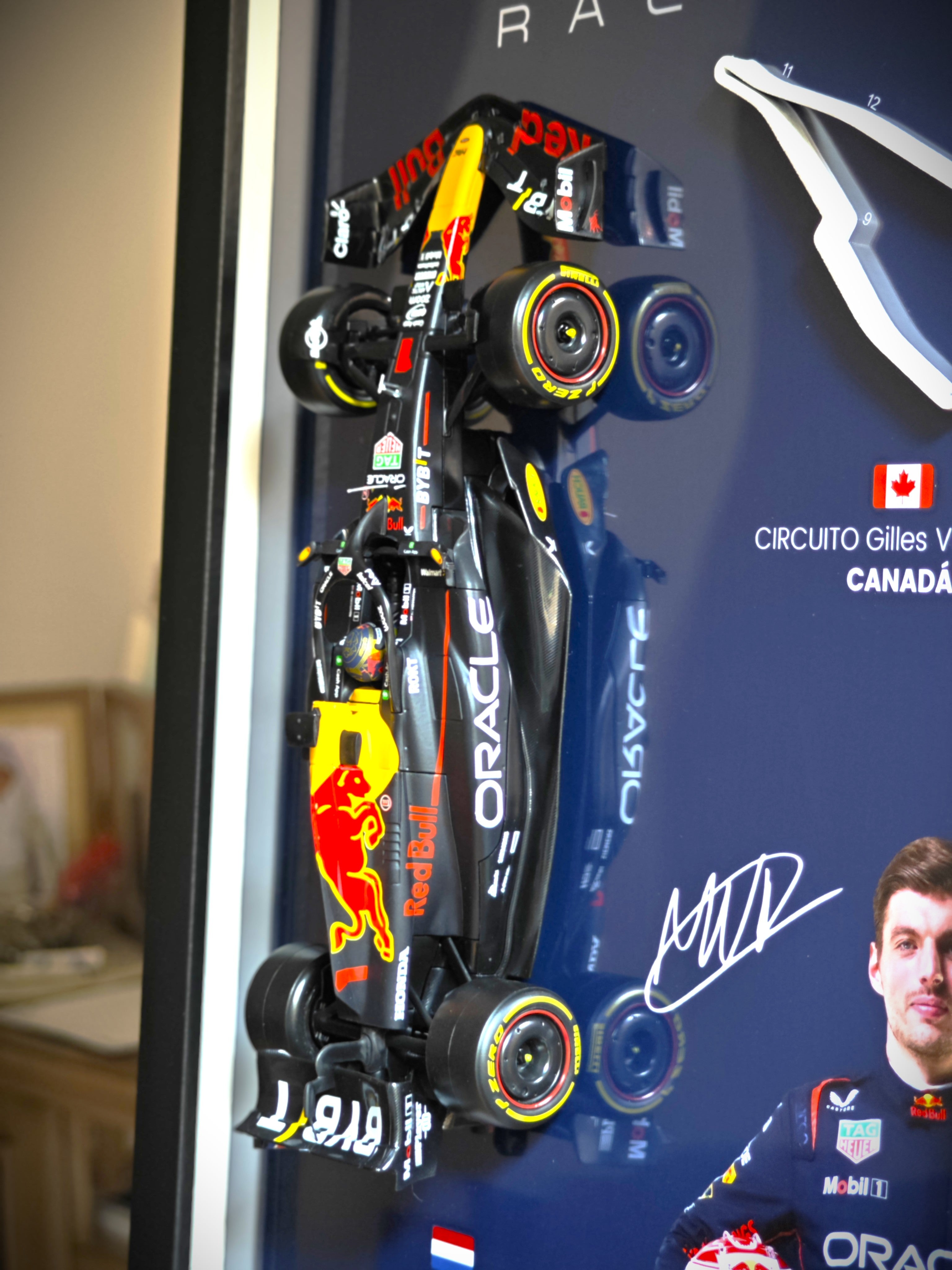 Cuadro Decorativo 3D Max Verstappen – GP de Canadá 2023